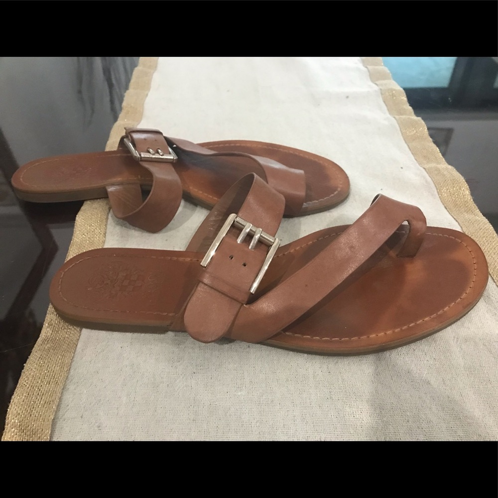 Vince camuto leather sandals.